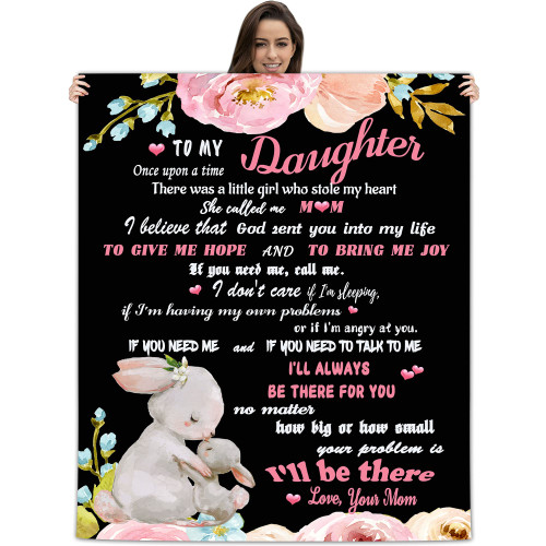 KEAGBERW to My Daughter Blanket from Mom,Mother Daughter Gift,Gifts for Daughter,Blanket Birthday Gifts for Daughter, from Mom Gift (50"x60") KEAGBERW to My Daughter Blanket from Mom,Mother Daughter Gift,Gifts for Daughter,Blanket Birthday Gifts for Daughter, from Mom Gift (50"x60")