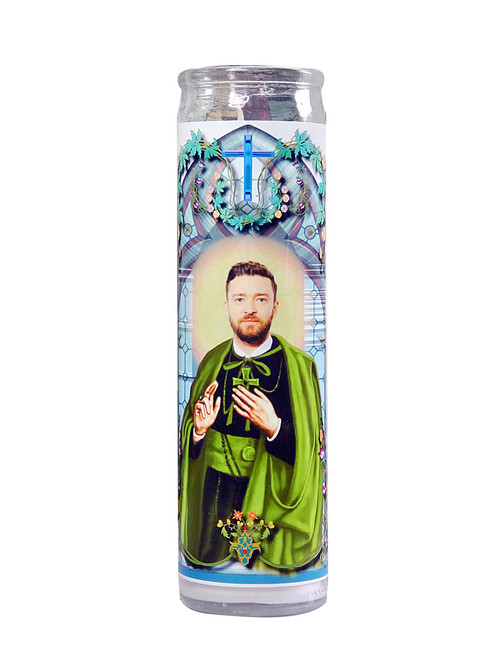 My Pen 15 Club Justin Timberlake Celebrity Prayer Candle My Pen 15 Club Justin Timberlake Celebrity Prayer Candle
