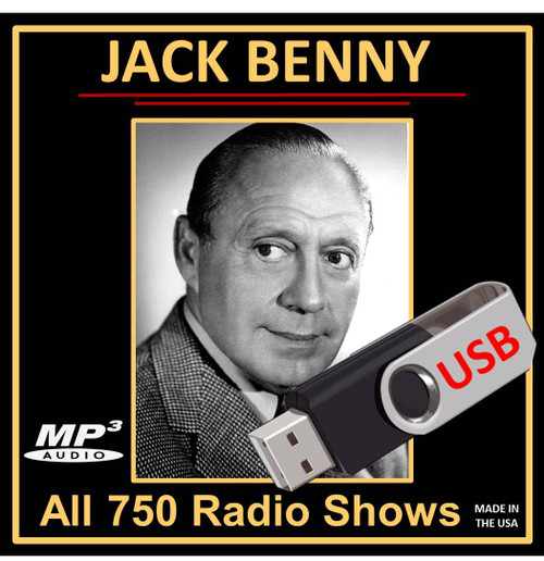 Jack Benny: All 750 Old Time Radio Shows in MP3 [USB Flash Drive]