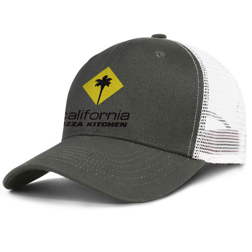LSHOEJFVG Unisex Man's California Pizza Kitchen Hat Baseball Hats Adjustable Mesh Captain Visor Cap