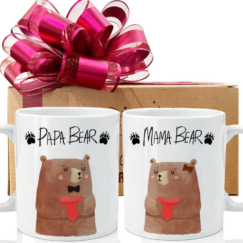 Mama & Papa Bear Coffee Mug Gifts Set, Bear Theme Mom Dad Gifts Mug Set of 2, Funny Bear Theme Couples Gifts for Parents Couple Friends, New Mama Papa Bear Coffee Mug Gift-84 Mama & Papa Bear Coffee Mug Gifts Set, Bear Theme Mom Dad Gifts Mug Set of 2, Funny Bear Theme Couples Gifts for Parents Couple Friends, New Mama Papa Bear Coffee Mug Gift-84