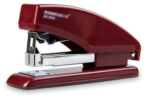 Stapler Staplers for Paper Desktop Stapler 20 Sheet Capacity Stapling Stapler for Office Desktop Student Standard Staplers Office Supplies (Color : Red, Size : Without Staples)