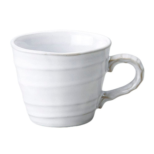 Yamashita Crafts 109769 Mino Ware White Wave Mug, 3.8 x 5.0 x 3.1 inches (9.7 x 12.8 x 7.9 cm), 10.1 fl oz (310