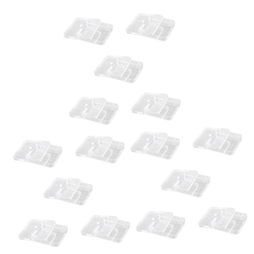 Baluue 15 Pcs Petri Dish Science Projects Dishes Yeast Plate with Lid Glases Glass Petri Plate Petri Plate with Lid Lab Dish Shot Glass with Lid Plastic Disposable 100mm Specimen