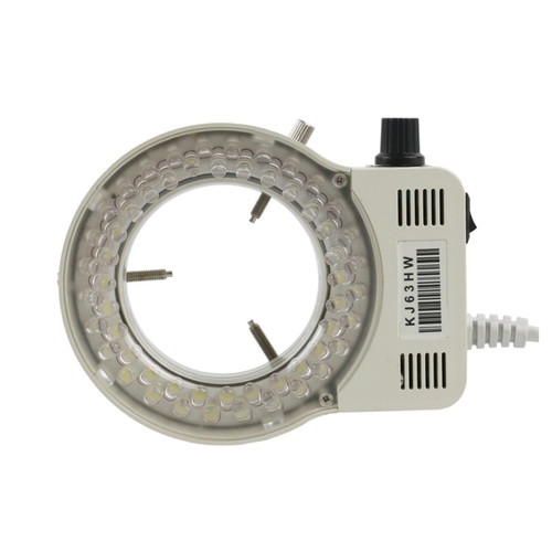 Handheld Digital Microscope Accessories Adjustable 144 LED Ring Light Lamp for Industry Stereo Trinocular Microscope Video Camera Lens 110V 220V Microscope Accessories (Color : 56 LED)