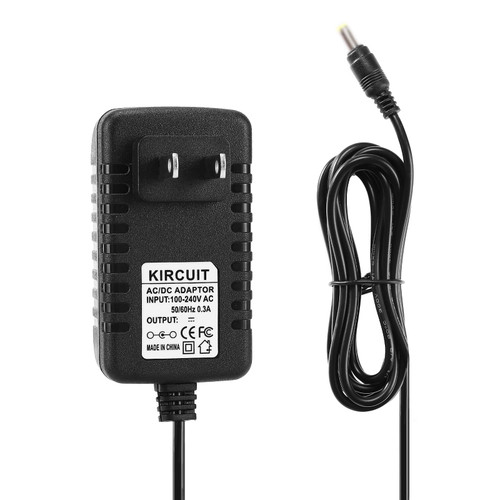 Kircuit 12V AC/DC Adapter Compatible with HouSmile 3071C Automatic Floor Robot Ecan Vacuum Robotic Vac Cleaner HOU Smile 2600mAh Lithium-ion Li-ion 12VDC Power Supply Cord Battery Charger Mains PSU