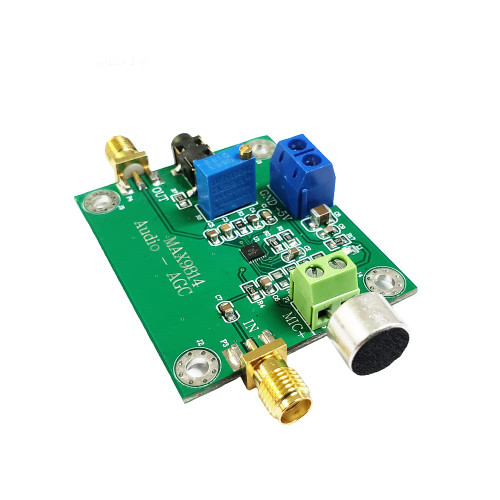 Q-BAIHE MAX9814 Microphone Amplifier Module Audio AGC Microphone Sensor Pickup MIC Microphone Sound