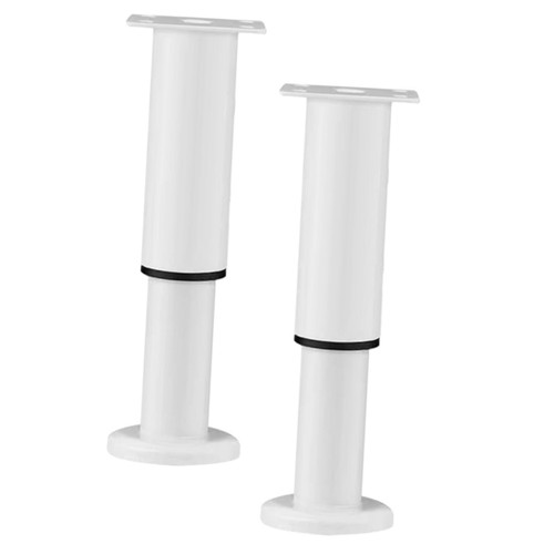 Homoyoyo 2pcs Telescopic Cabinet Bed Legs Furniture Legs Chair Legs Coffee Table Legs Desk Leg Feet Tv Stand Feet Metal Cabinet Leg Heavy Duty Furniture Feet Cabinet Table Legs Sofa Support