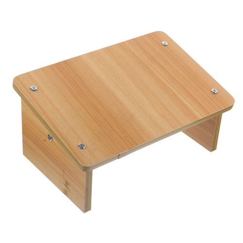 IMUSINICE Kids Bathroom Step Stepping Stool Step Stools for Adults Desk Foot Stool Footstool Desk Foot Rest Children Foot Stool Heighten Squatting Aldult Wooden Toilet Office