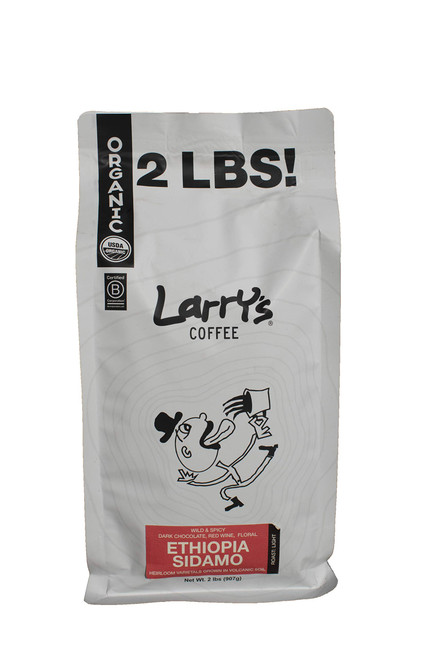 Larry's Coffee Ethiopia - Whole Beans 2 Pound