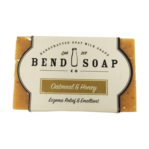 BEND SOAP COMPANY Oatmeal And Honey Goat Milk Soap, 4.5 OZ