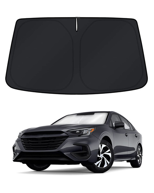 KUST Windshield Sun Shade for Subaru Legacy 2020-2023 2024 Window Shade Sun Visor Cover Foldable Blocks UV Rays Keep Your Car Cooler