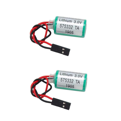 2 Pack 3V 575332TA 6FC5247-0AA18-0AA0 PLC Battery 1200mAh for Siemens 810D 840D PLC