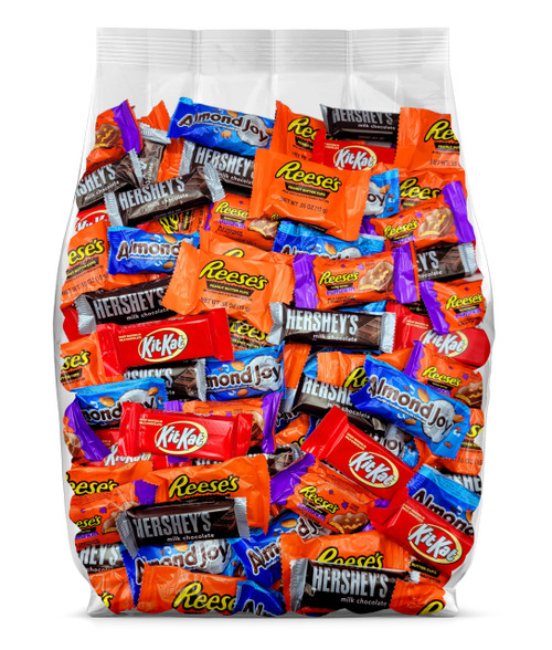 Hershey Assorted Chocolate Candy Variety Pack - 5lb Bulk Candy Assortment Individually Wrapped Candies - 5 Pound Bag of Chocolate Candy Bulk Mix