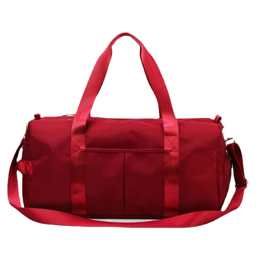 Women Sport Gym Dance Duffle Bag for Girls Pink Weekender Overnight Duffel Bag with Shoe Compartment Wet Pocket (Red) Women Sport Gym Dance Duffle Bag for Girls Pink Weekender Overnight Duffel Bag with Shoe Compartment Wet Pocket (Red)
