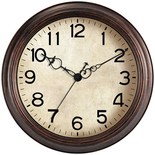 KECYET 14 Inch Wall Clocks Battery Operated Large Silent Non-Ticking Wall Clock Vintage Retro Rustic Style Decorative for Kitchen, Living Room, Bathroom, Bedroom(Bronze) KECYET 14 Inch Wall Clocks Battery Operated Large Silent Non-Ticking Wall Clock Vintage Retro Rustic Style Decorative for Kitchen, Living Room, Bathroom, Bedroom(Bronze)