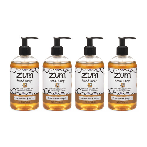 Zum Hand Soap - Frankincense & Myrrh - 12 fl oz (4 Pack)