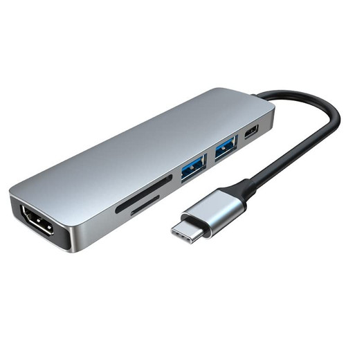 BRASSU Six-in-one Docking Station USB-c hub Docking Station