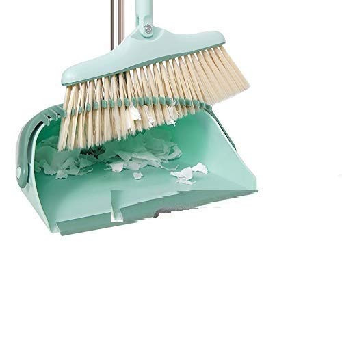 Broom Dustpan Set Combination Household Folding Garbage Shovel Rotary Head Sweeping Broom Broom Garbage Bucket Single Broom + Dustpan Set + 150 Garbage Bags