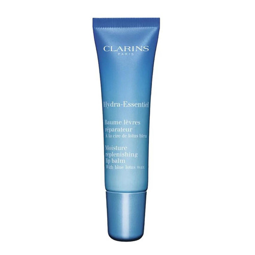 Clarins Hydra-Essentiel Moisture Replenishing Lip Balm | Moisturizes, Soothes and Protects | Visibly Plumps | All Skin Types | 0.4 Ounces