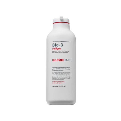 Dr.FORHAIR Bio-3 Folligen Biotin Shampoo (16.9 oz) Hair Regrowth Strengthen Scalp and Improve Volume Scalp-friendly formula (No Parabens, Silicone, Sulfates) Dr.FORHAIR Bio-3 Folligen Biotin Shampoo (16.9 oz) Hair Regrowth Strengthen Scalp and Improve Volume Scalp-friendly formula (No Parabens, Silicone, Sulfates)