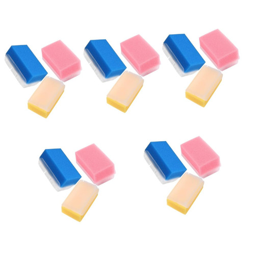 15 Pcs Touch Massage Brush Spa Body Brush Pipette Wash Sensory Brushing Cradle Cap Brush for Therapeutic Brushing Brush Plastic Plus Sponge Massager Physiotherapy