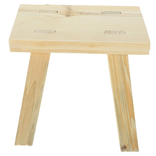 ETHZZLE Wooden Stool Mini Stool Toddler Step Stool Footstool Small Wood Stool for Bathroom Kids Stools Step Stool for Kids Children Stepping Stool Kids Small Stool Wooden Furniture Manual