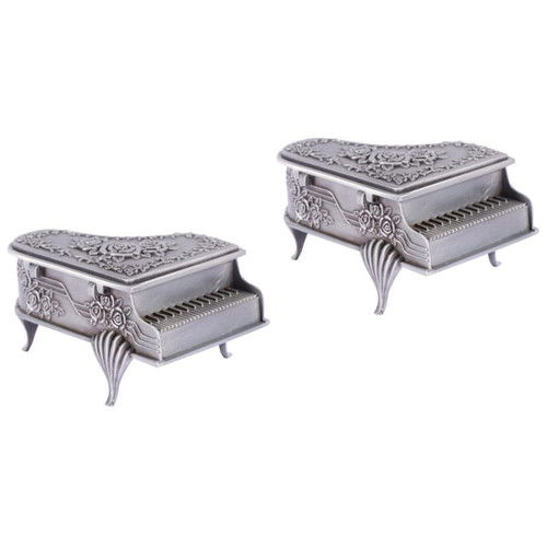 Travel Jewelry Organizer Joyero Para Mujer 2 Pcs Rose Jewelry Box Jewelry Box for Necklaces 3s Storage Box Carved Necklace Jewelry Box Travel Jewelry Case