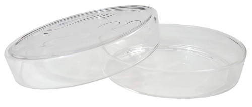 GSC International 1500-4-10 Petri Dish, Flint Glass, 100mm Diameter x 15mm Height. Pack of 10.