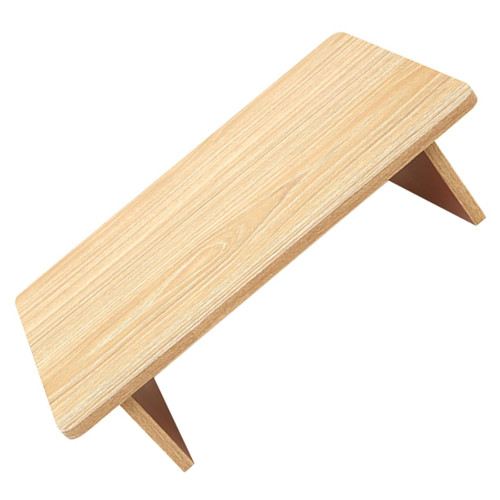 Happyyami Office Table Foot Rest Foot Stool Stools Office Desk Office Foot Resting One Step Stool Bathroom Stool Step Stool for Bed Home Step Stool Wood Step on Foot High Stool