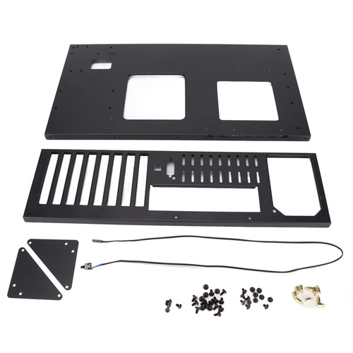 Vikye Computer Motherboard Case, Open Computer Case Rack Good Heat Dissipation Design Motherboard Chassis Open Computer Case