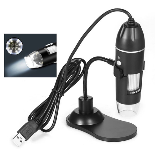 XuuSHA Microscope Accessories kit Slide Preparation camer 1000X / 1600X USB Microscope Handheld Portable Digital Microscope USB Interface Microscope Accessories (Color : 1000X Microscope)