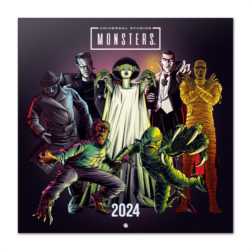 Grupo Erik Universal Monstrers Wall Calendar 2024 12" x 12" | 12 Month Planner | Square Wall Calendar 2024 | Family Planner Calendar 2024 | Cool Calendar Grupo Erik Universal Monstrers Wall Calendar 2024 12" x 12" | 12 Month Planner | Square Wall Calendar 2024 | Family Planner Calendar 2024 | Cool Calendar