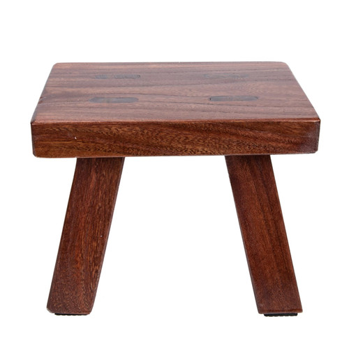 CHILDWEET Wooden Stool Foot Stool Wood Step Ladder Kids Step Stools Stool Balcony Tabouret Stepping Stool Kitchen Rustic Step Stool Footstool Kids Small Stool Small Bench Solid Wood Child