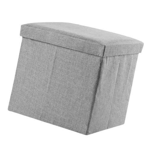 IMIKEYA 1pc Storage Candy Bowl Desk Organiser Cube Collapsable Stool Footrest Foot Rest Stool Collapsible Foot Stool Footstool Tiger Key Chain Leg Mounting Plates Angled Fabric Fold