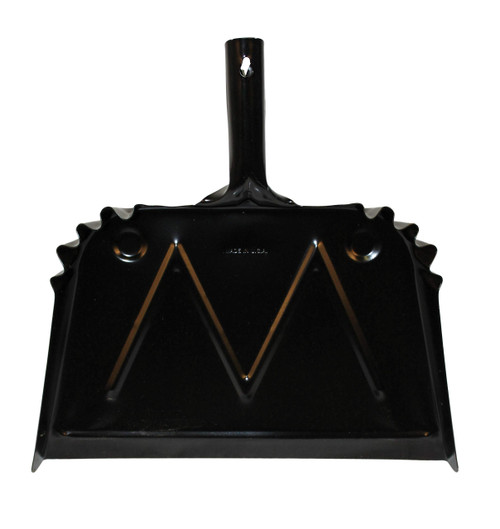 DUSTPAN,16",MTL,BK