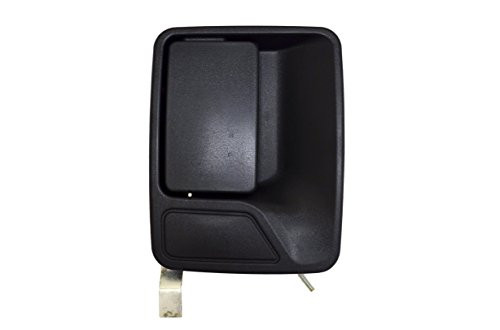 PT Auto Warehouse FO-3523A-RR - Outside Exterior Outer Door Handle, Textured Black - Passenger Side Rear