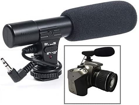 New Mini Professional Condenser Microphone for Sony Alpha a6400 ILCE-6400