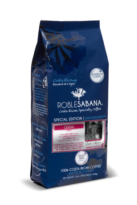 ROBLESABANA Geisha Red Honey Roasted Specialty Coffee Whole bean 340g/12oz