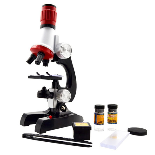 XuuSHA Microscope Accessories kit Slide Preparation camer 100X 400X 1200X Zoom Illuminated Monocular Plastic Biological Microscope Microscope Accessories (Color : Style1)