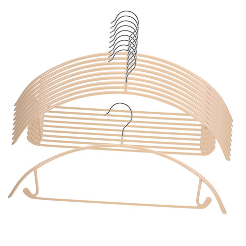IMIKEYA 10pcs Non-Marking Non-Slip Hanger Clothes Hanger Dipping Bold