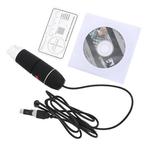 Gatuida Electron Microscope Handheld Magnifying Glass Handheld Magnifying Mirror Microscope Digital Electronic Microscope Microscopios Hand Held Magnifying Mirror USB Tool Abs