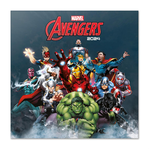 Wall Calendar Erik Marvel Comics Avengers 30x30cm (2024)