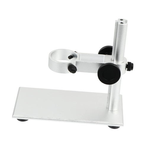 WOFASHPURET Microscope Stand USB Microscope Braces Microscope Lifting Support Microscope Lifting Base Microscope Lifting Holder Microscopes Desktop Aluminum Alloy Magnifying Glass Frame