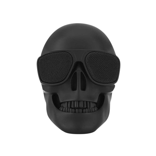 crgrtght Portable Skeleton Skull Bluetooth Wireless Speaker 15W Bt4.0 Fm Radio Halloween Wireless Speaker,Deals,Bluetooth Speakers Small,Bluetooth Portable Speakers Wireless
