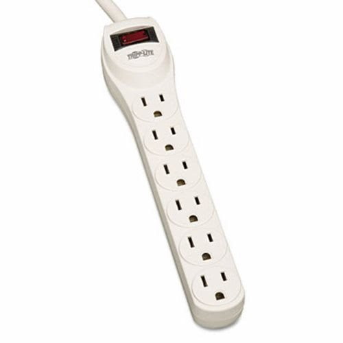 Tripp Lite ProtectIT 6 Outlets 120V Surge Suppressor - Receptacles: 6 x NEMA 5-15R - 180J