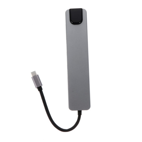Tofficu 1pc Computer Docking Station Computers Laptops Type- Hub Docking Station Laptop Docking Station Useful Docking Station USB Hub for Computer USB Hubs Monitor Universal Plastic