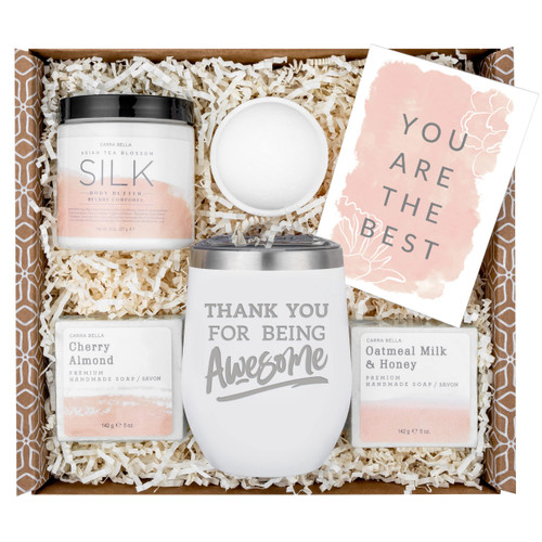 Thank You Gifts for Women - Thank You Gifts Basket for Employees - You Are Awesome Spa Appreciation Gift Box for Women with Tumbler - You Got This Appreciation Gifts for Friends Coworker Boss Teacher Thank You Gifts for Women - Thank You Gifts Basket for Employees - You Are Awesome Spa Appreciation Gift Box for Women with Tumbler - You Got This Appreciation Gifts for Friends Coworker Boss Teacher