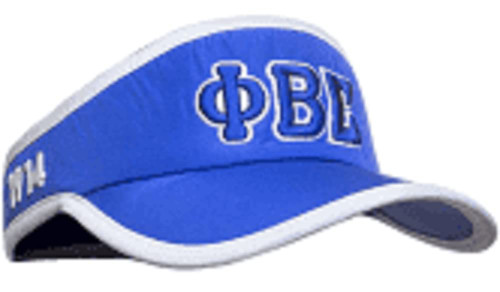 Phi Beta Sigma Feather- Light Visor