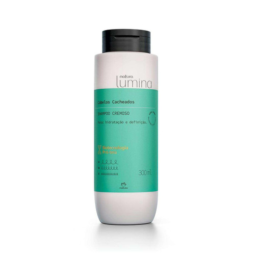 natura - Linha Lumina (Cabelos Cacheados) - Shampoo Cremoso 300 Ml - (Lumina (Curly Hair) Collection - Shampoo 10.14 Fl Oz)